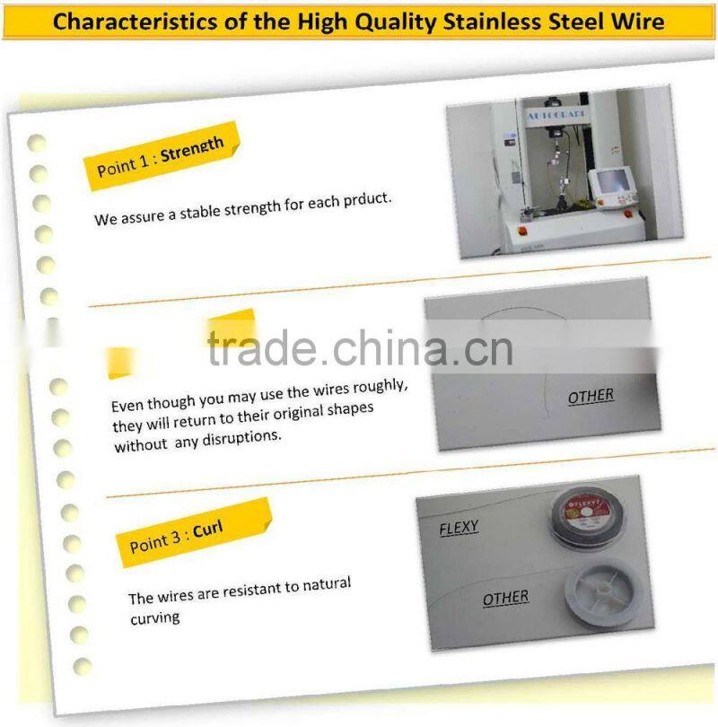 High quality and Reliable Flex Wire for jewelry use , Brass/Silver wires also available