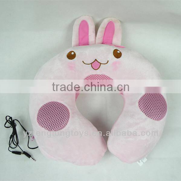 Cute animal cushion speaker for MP3 PC