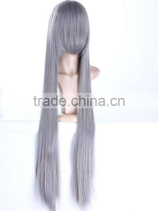 Hot Selling Long Straight Cosplay Wig for Men and Women,Promotional Synthetic Wigs,High Quality Wig Distributor from China Dubaa