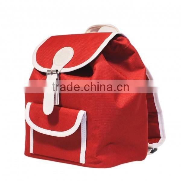 Latest cute kids school bag red waterproof school backpack for child