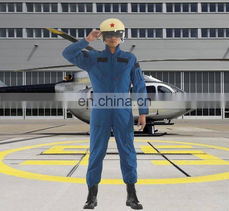 safety Aramid pilot uniform with flame retardant coverall for flight