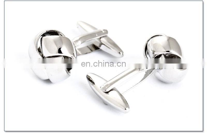 Cheap Silver Knot Men Shirt Cufflinks
