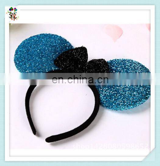 Children Unisex Party Minnie Mouse Ears Headband and Gloves Set HPC-0722