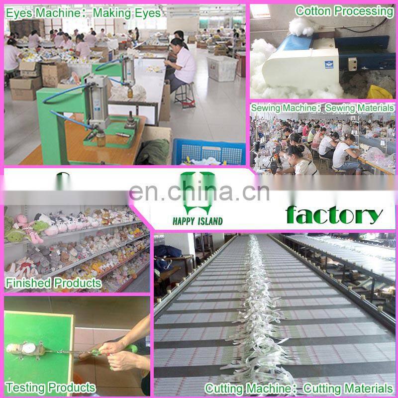 New design!!!HI CE customized dog plush toy ,update stuffed dog for new year decoration