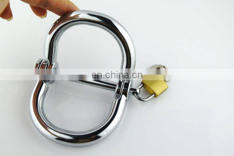 Electronic Handcuff, Metal stainless steel Handcuff for adult couple fun game product