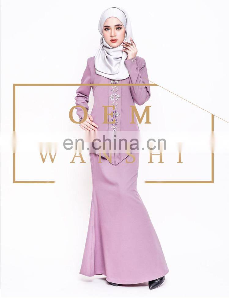 Wholesale Fashion Islamic dress Women Kebaya Kurung Women Islamic Clothing