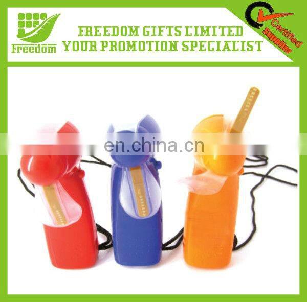 High Quality Plastic Logo Mini Fan