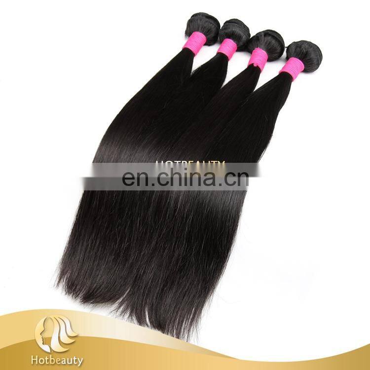 Straight brazilian human hair 100%