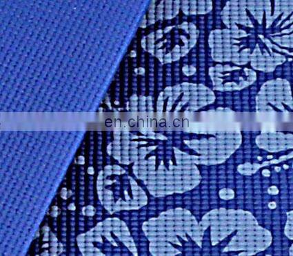 High Quality Fitness Mat Custom Printing Design Pro Cheap Double Colors Promotional PVC Yoga Mats