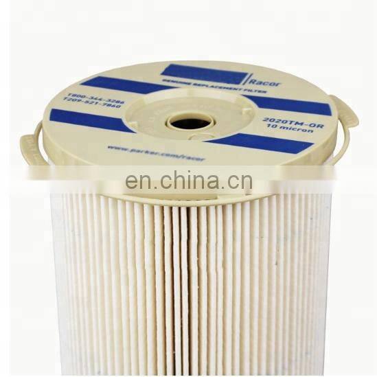 High Quality Fuel Water Separator 2020PM Fuel Filter for Racor 1000FG 10 Micron Inner Filter 2020TM