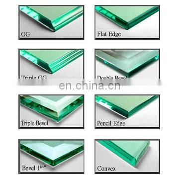 Hot selling Edge polished glass