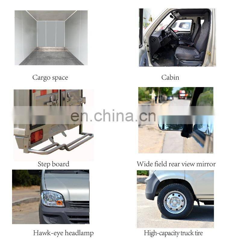 cost effective single-cabin double-layer heat insulation container china mini van truck
