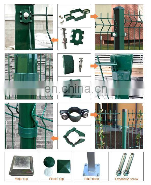 Backyard Security Metal Steel Welded 3D Wire Mesh Fence
