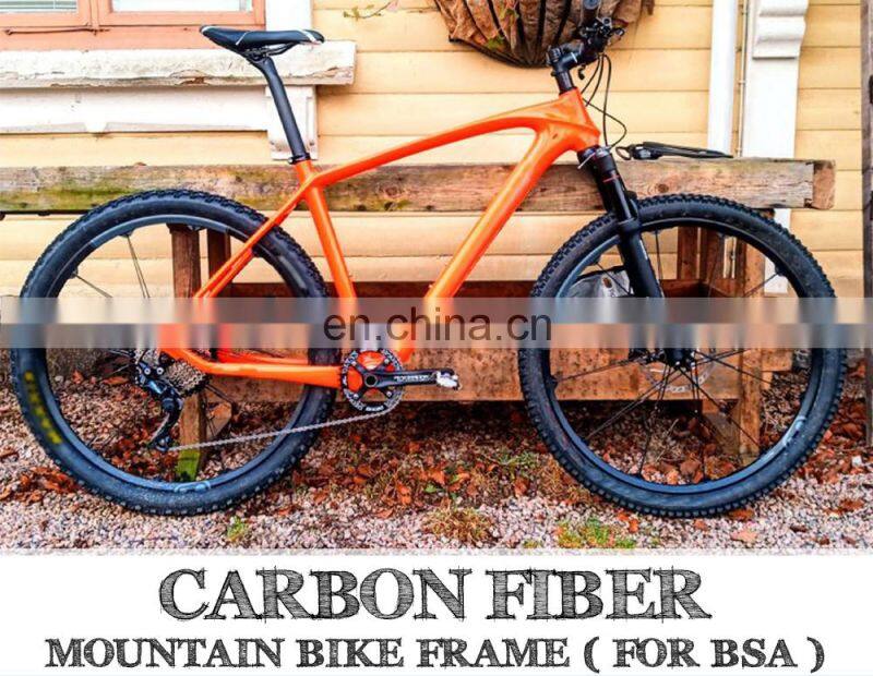 29ER Full Carbon MTB Bicycle Frame Hardtail Toray 700c Mountain Bike Frame EN Standard