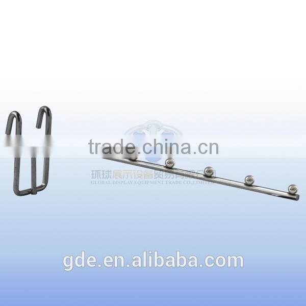 Metal 5.5mm wire diameter display hook for gridwall