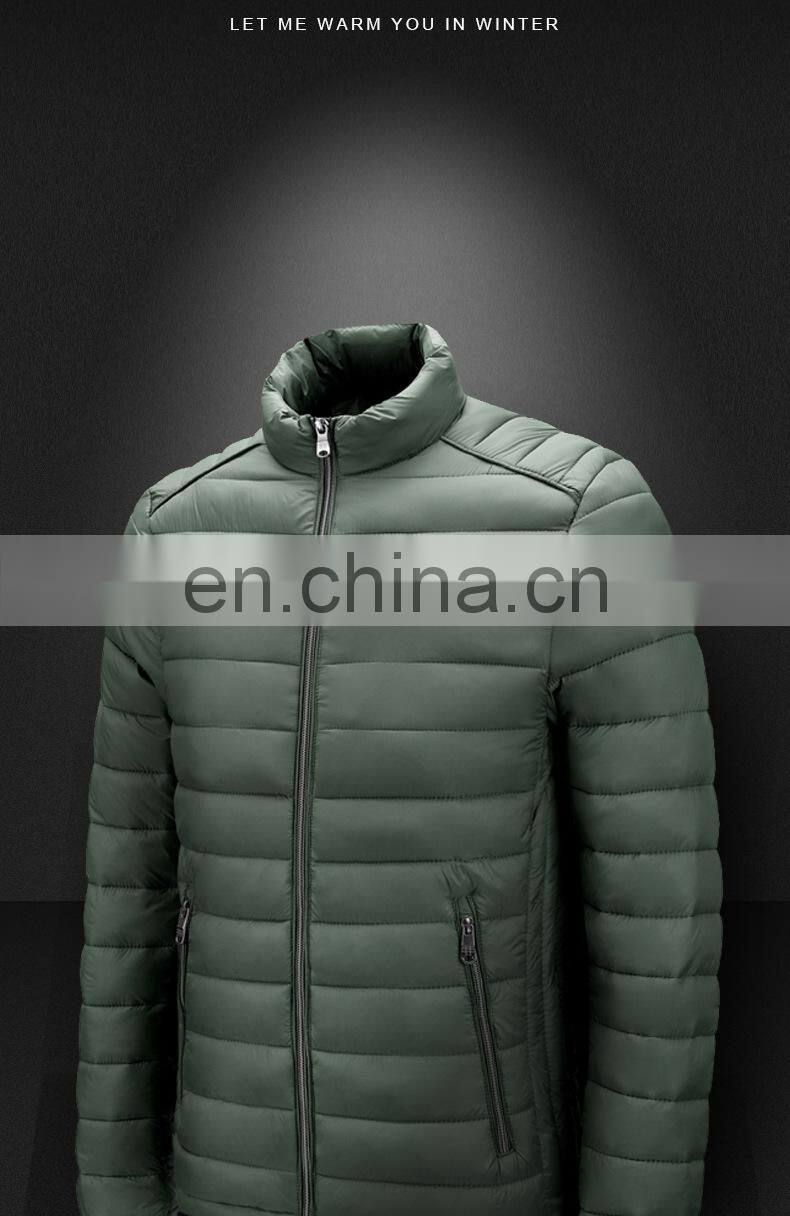2021 autumn and winter men's cotton-padded jacket casual cotton-padded jacket men's padded cotton-padded bread  bubble coat