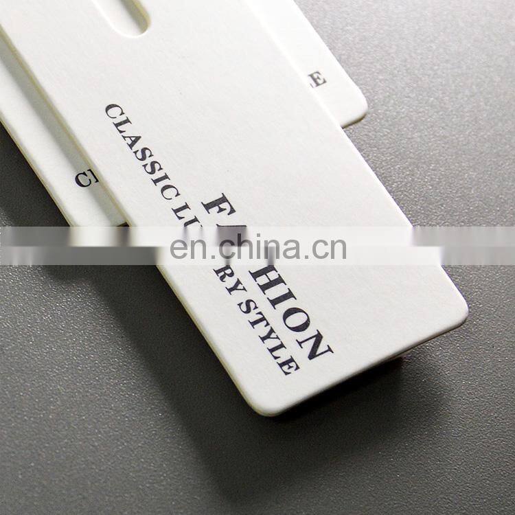 Hot Selling 250g Art Paper Die-cut Custom Printed High Quality Clothing HangTag With Your Logo