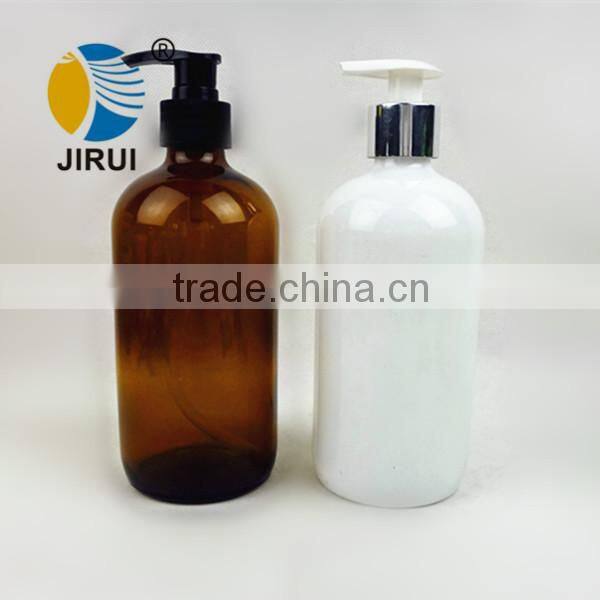 Boston round Glass Soap Dispenser