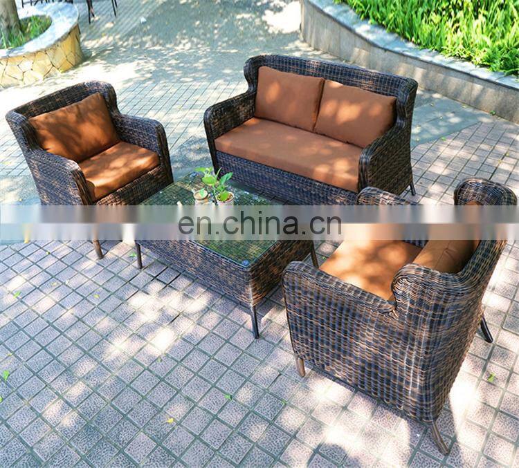Modern Water Proof Fabric Outdoor Furniture in Garden Sets