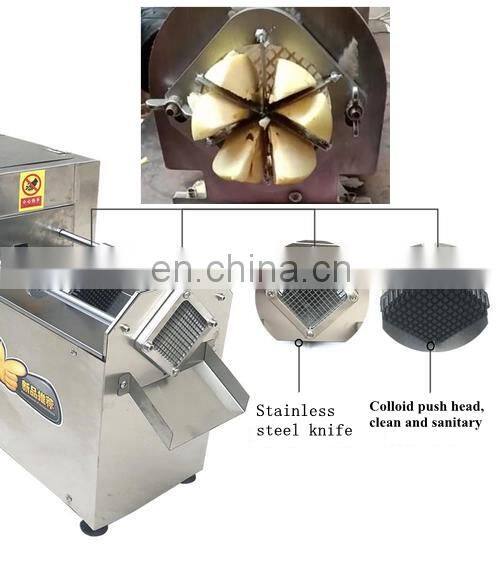 Root vegetables potato finger and potto wedges cutter