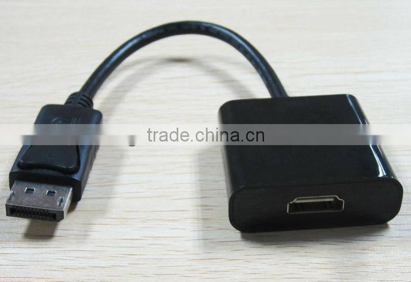 Hot sale DisplayPort to HDMI adapter/converter for PC/Video Card/Monitor etc