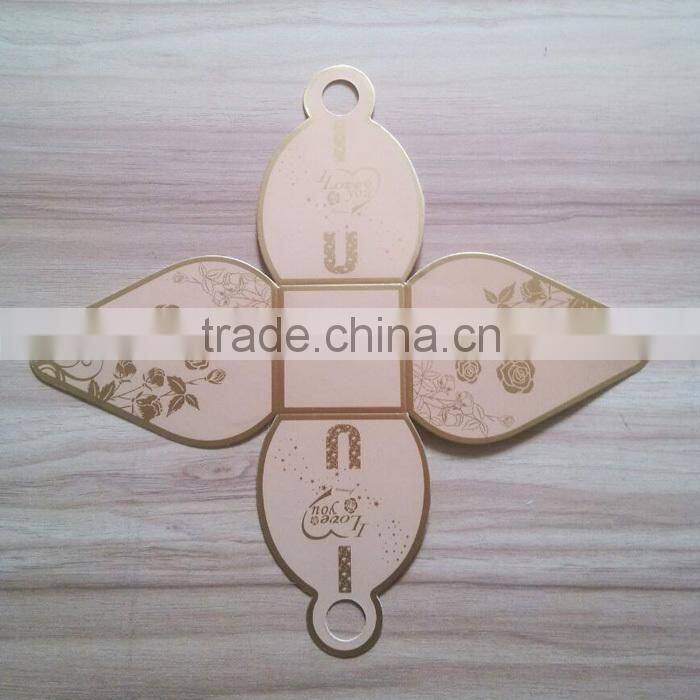 Wholesale Blank DIY Souvenir Paper Candy Box for Wedding Gift Box