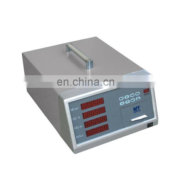 Medfuture CO, CO2, O2 and NOx High Quality Gas Concentration Automobile Exhaust Analyzer