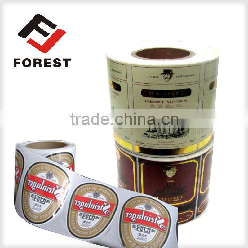 Custom design label sticker, hologram sticker