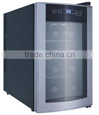 SMAD 8 bottles electric thermoelectric horizontal wine cooler with ETL/CE/ROHS