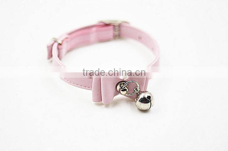 promotion item puppy supplies dog collars leather pet collar