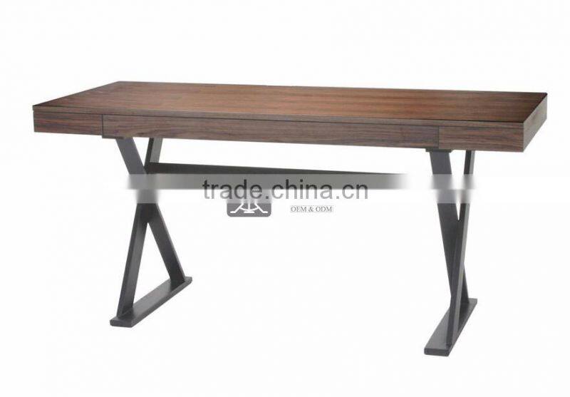DK-041 Hotel Bedroom Fashion X Legs Wooden Dressing Desk
