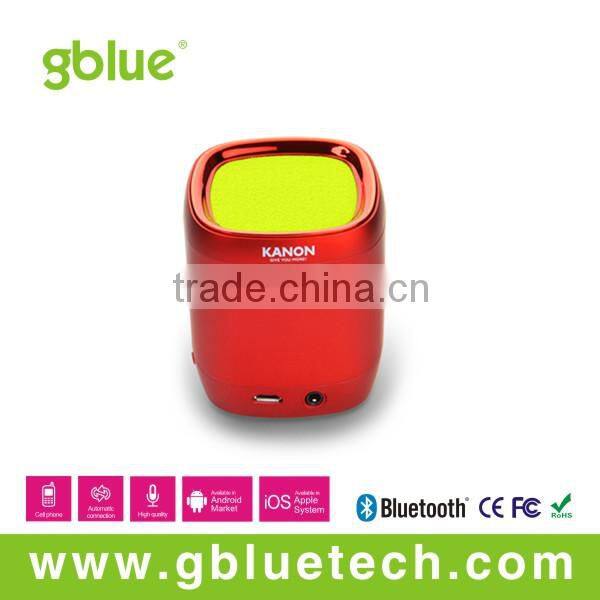 OEM factory outdoor fashion design long time standby wireless bluetooth speaker with line in function
