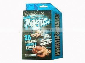 small magic toys packing paper box with a header