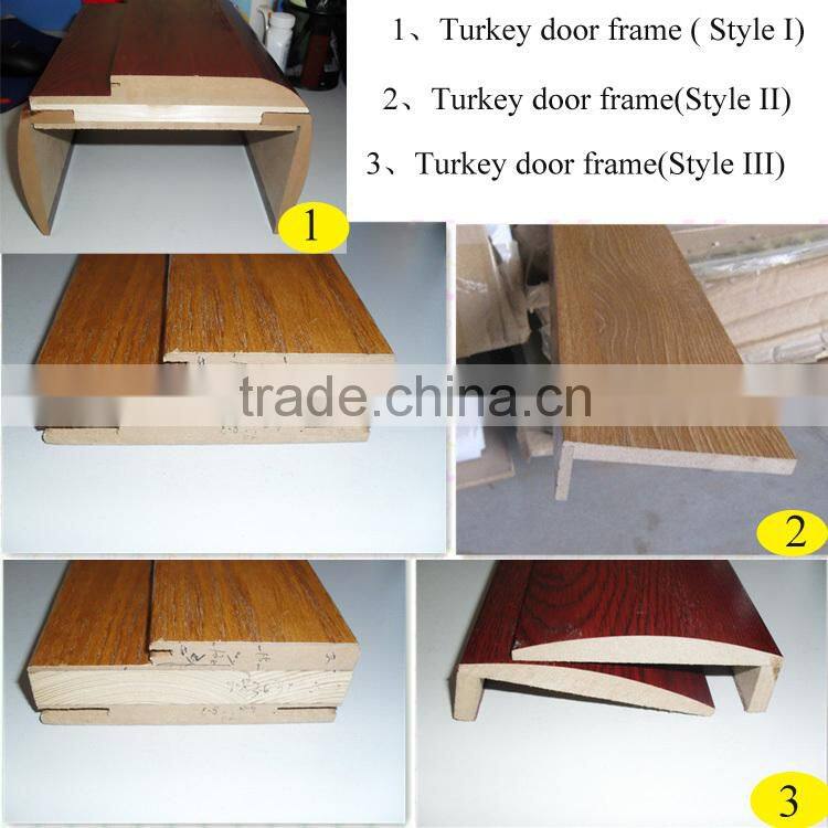 BG-PU9201 Competitive Price Interior Artificial Oak Wooden Door