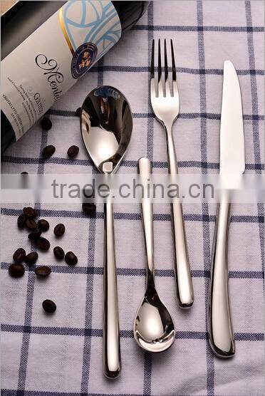 High class stainless steel 4pcs cutlery set made in china