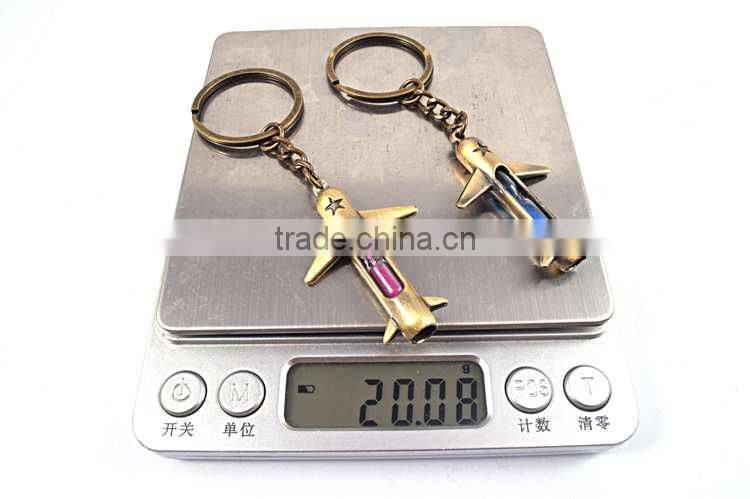 Hot Sale Promotional Mini customized remove before flight keychain
