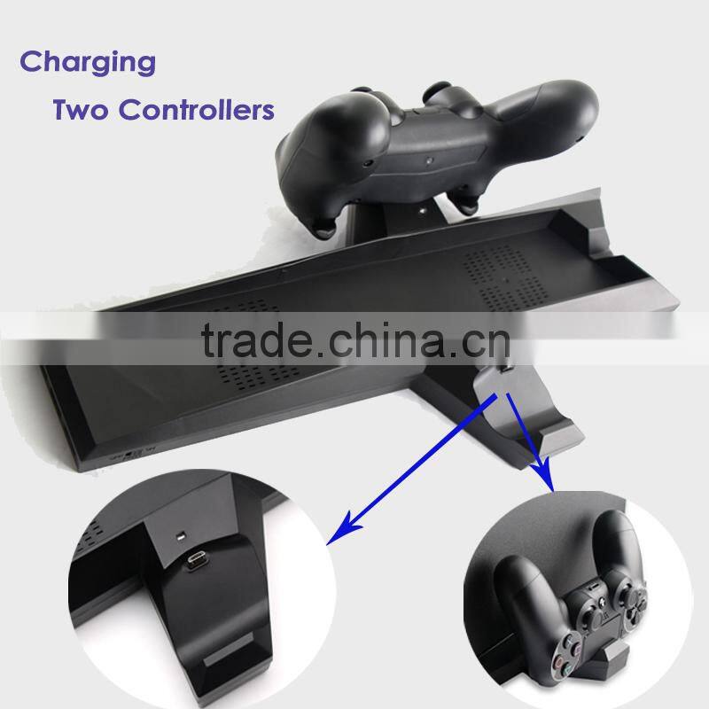 7-in-1 Compatible for ps4 console and controller charging stand