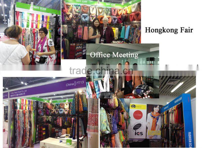 candy color korean girl style winter neck hoops circle loop infinity knitted scarf