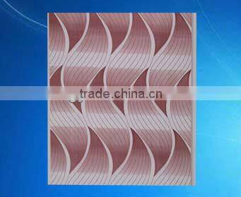 interior decoration materail high glossy 20cm printing pvc ceiling panels for bathroom