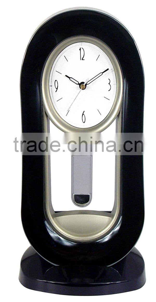 Plastic Table Clocks With Pendulum