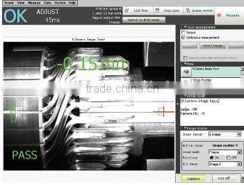 Vision systems for commutator alignment