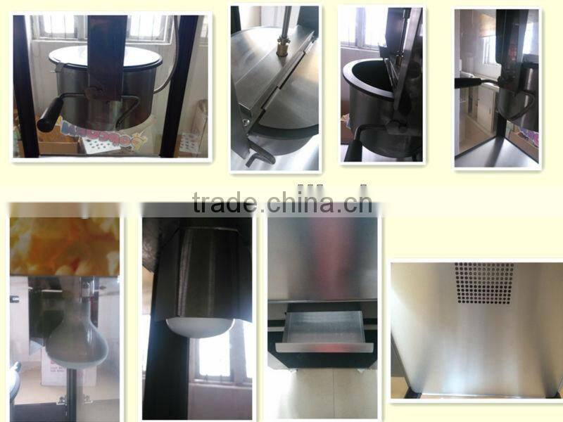 High efficient commercial kettle popcorn machine for sale