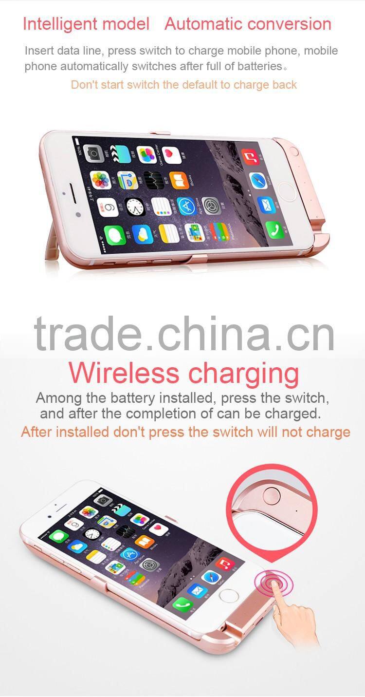 smartphone power bank battery charger for phone case one plus one power case external battery case for iphone 6