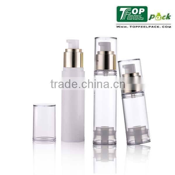 New design cosmetic packaging- airless pump bottle 30ml/50ml
