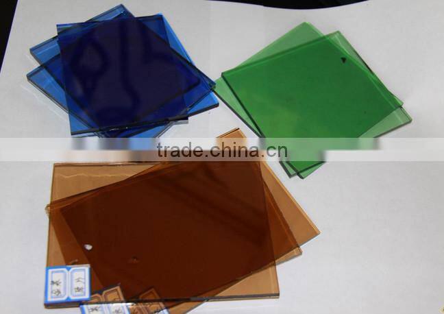 Float glass with different colors on sale