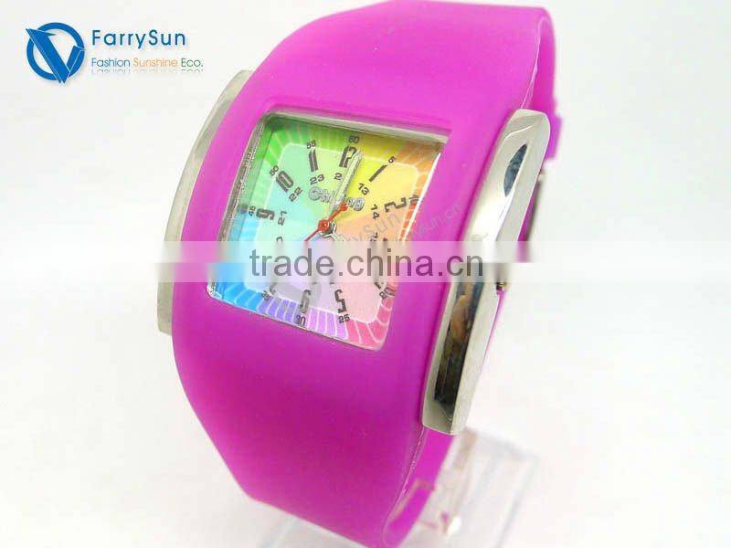 wholesale !! 2012 interchangeable silicone watch band face