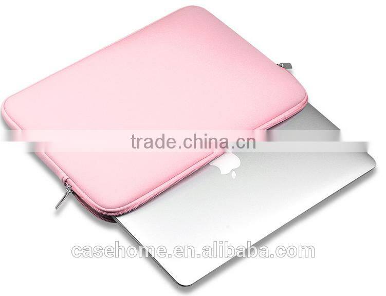 Neoprene Material and Laptop Sleeve Type White neoprene laptop bag for sublimation