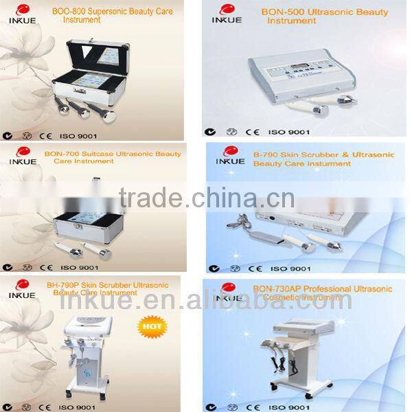 BH-951 portable 4 in 1multifunctional beauty machine 1Mhz ultrasound wave removal clear skin & face peeling skin beauty device