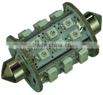 42mm 30-SMD 3528 Navigation Bulb for Aqua Signal 25 cone spike End Festoon