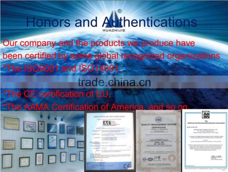 exclusive white Screen sash pvc profiles for installing safety mosquito net